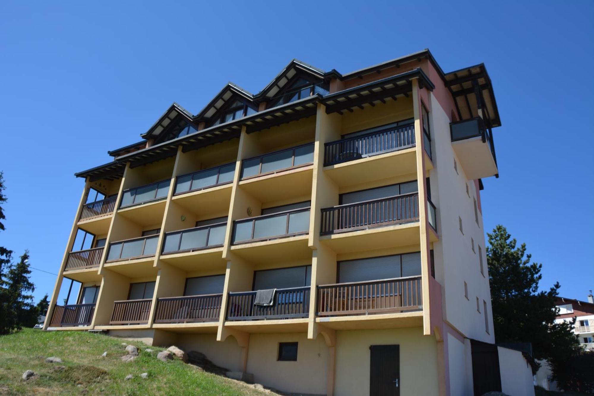 Residence Les Isards Studio Cabine Renove - Vue Montagne Font-Romeu-Odeillo-Via Eksteriør billede