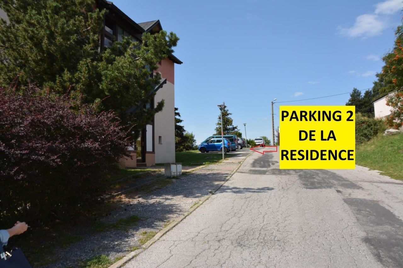 Residence Les Isards Studio Cabine Renove - Vue Montagne Font-Romeu-Odeillo-Via Eksteriør billede